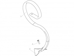 Стойка с лапой КРН 46.2990